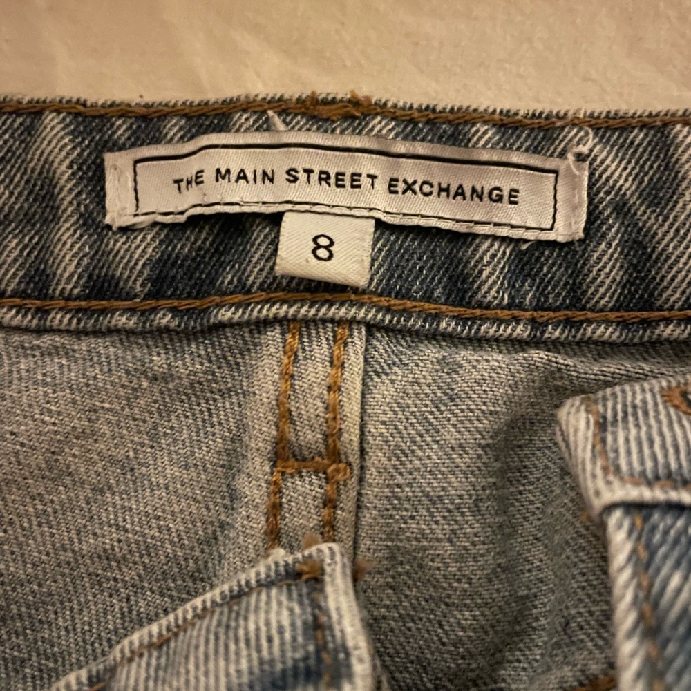 Stylish A-Line Denim Skirt - Picture 2 of 2